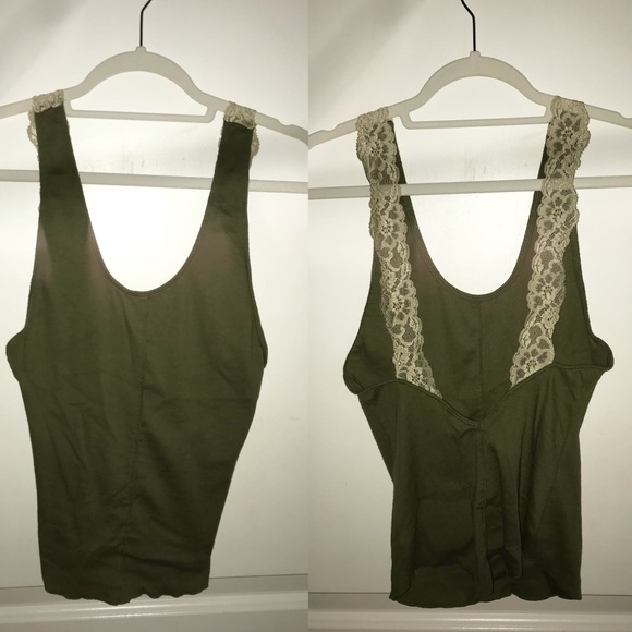 Free People Tops - Free People Lace Tank Top
